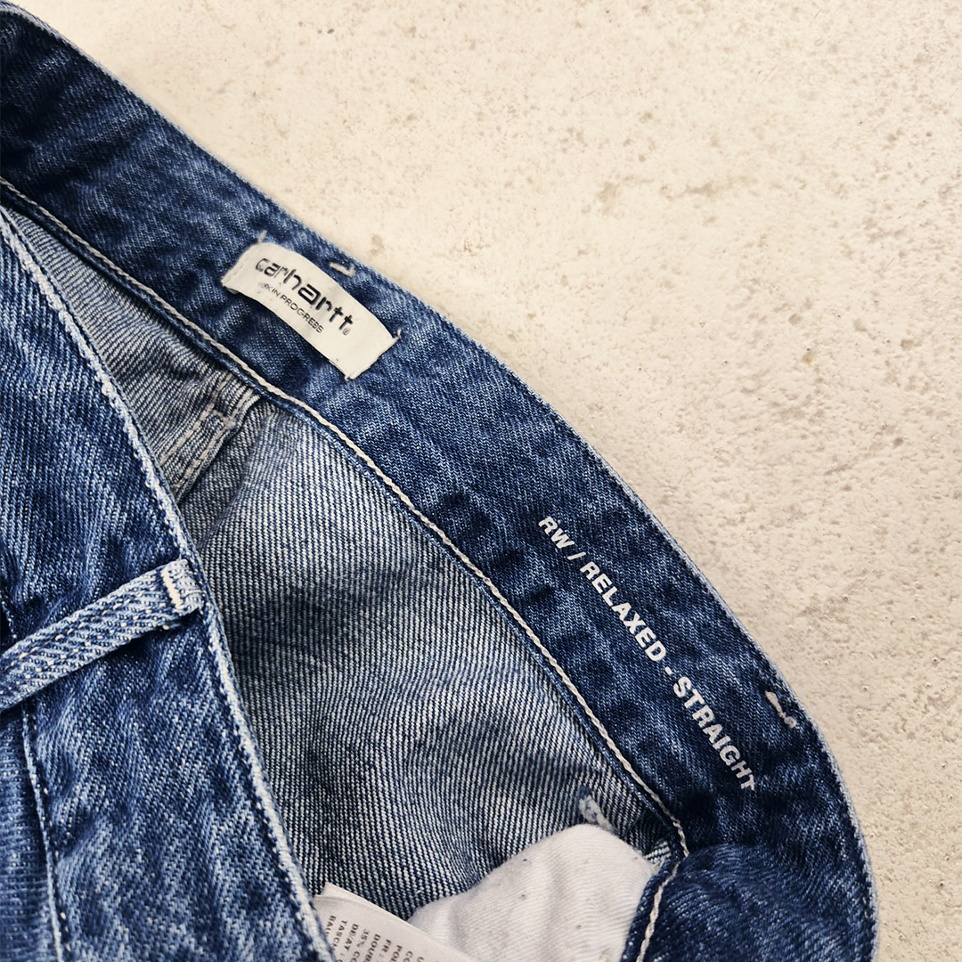 Carhartt Pierce Straight Blue Pants (24)