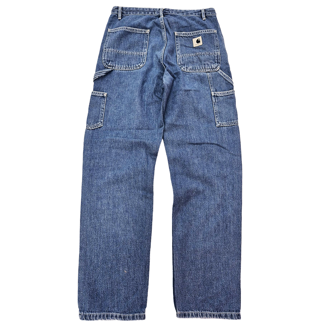 Carhartt Pierce Boyfriend Blue Pants (27)