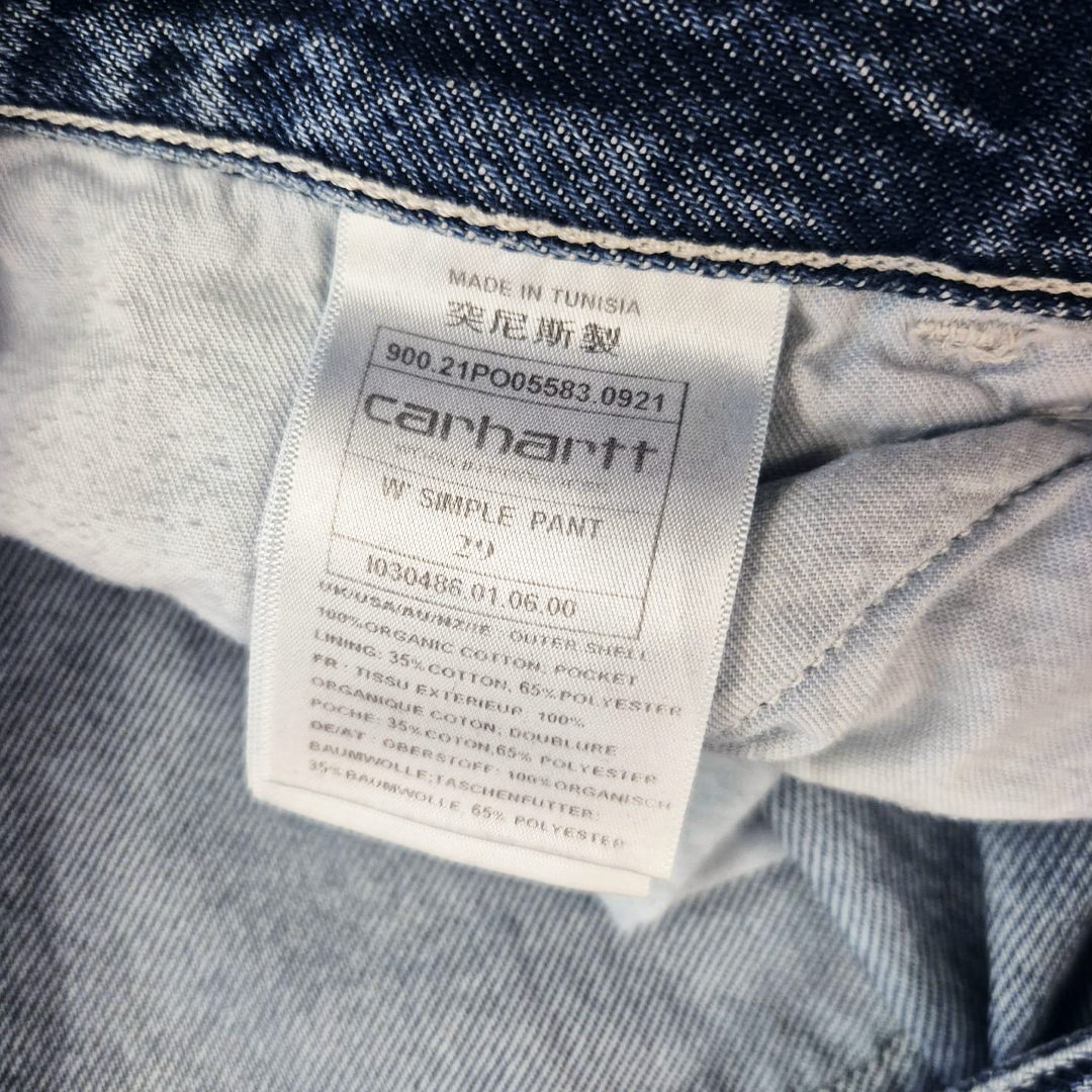 Carhartt W Simple Blue Pants (29)