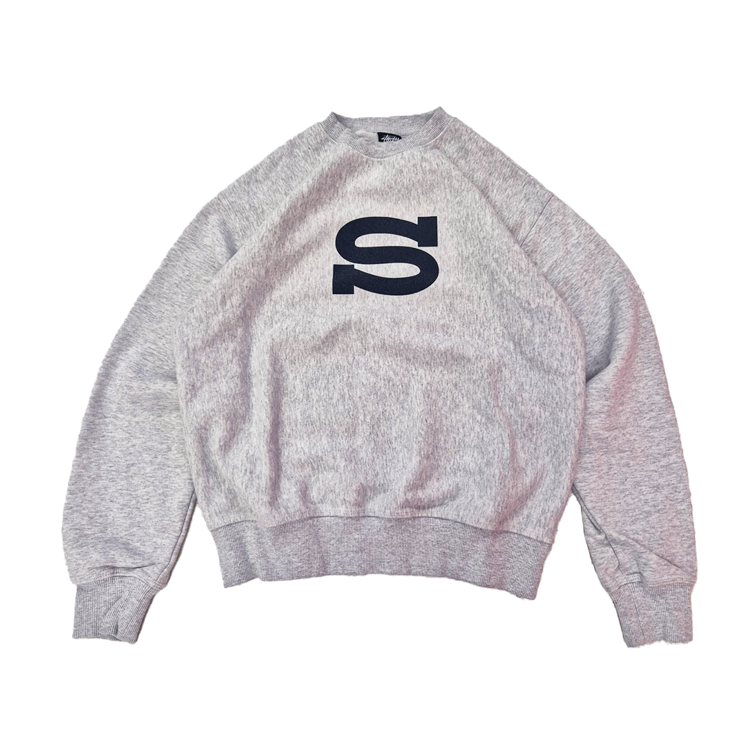 Stussy S Logo Grey Sweater (S)