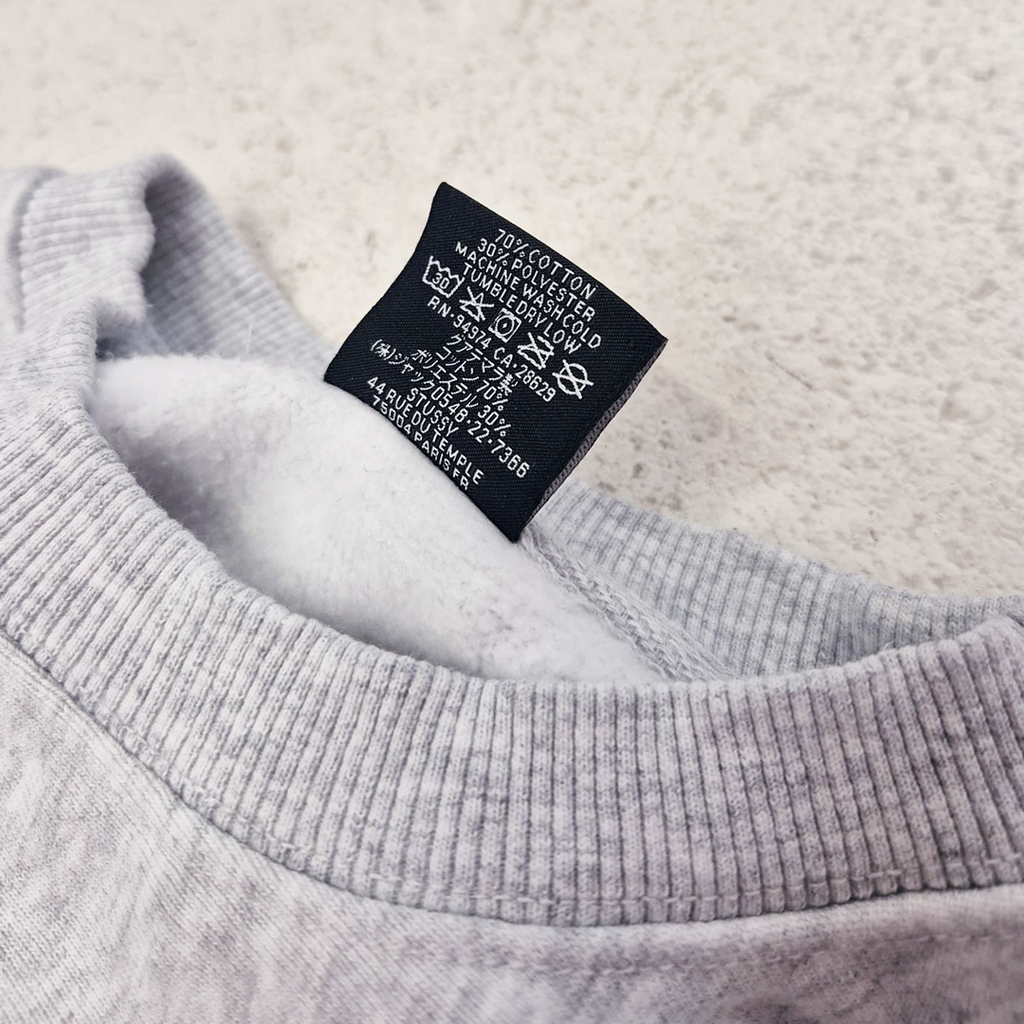 Stussy S Logo Grey Sweater (S)