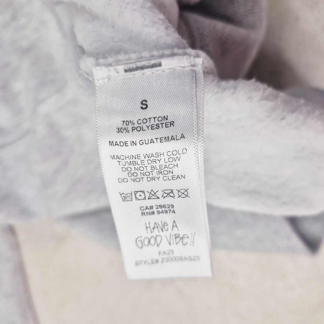 Stussy S Logo Grey Sweater (S)
