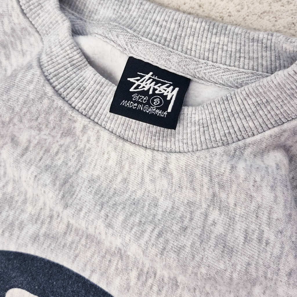 Stussy S Logo Grey Sweater (S)