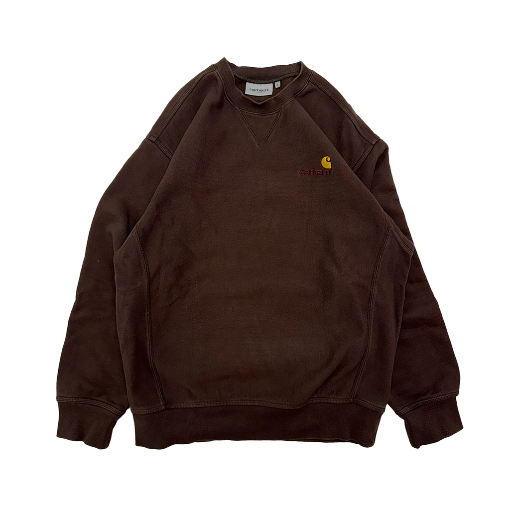 Carhartt American Script Brown Sweater (S)