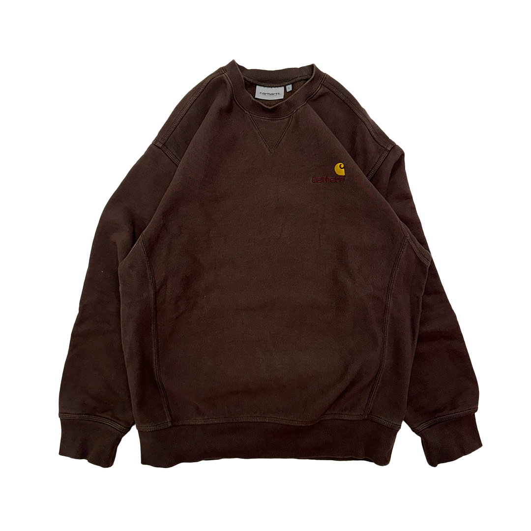 Carhartt American Script Brown Sweater (S)
