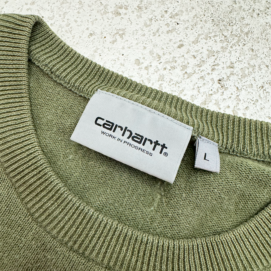 Carhartt Olive Playoff Sweater (L)