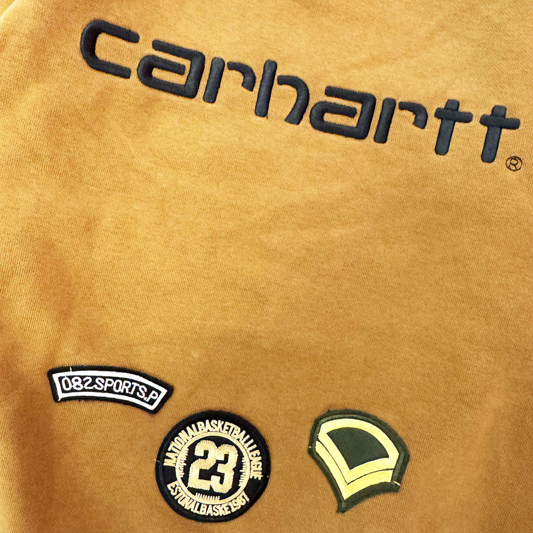 Carhartt Brown American Script Sweater (XS)