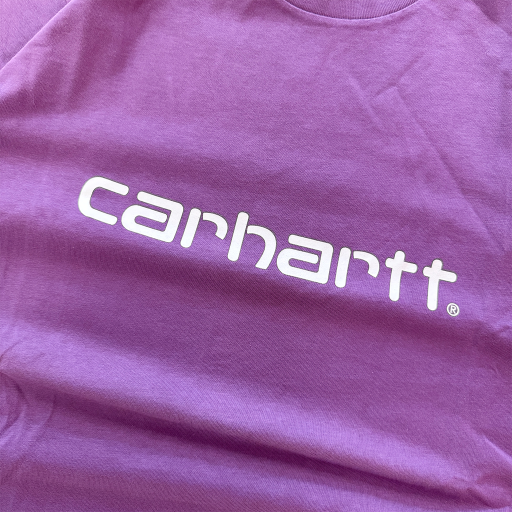 Carhartt Script Purple Tee (M)