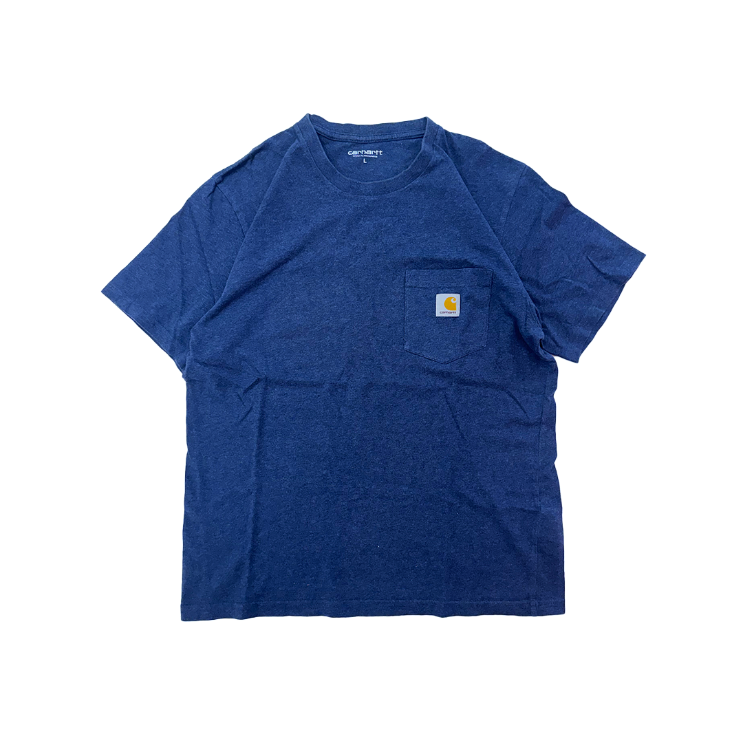 Carhartt Navy Pocket Blue Tee (L)