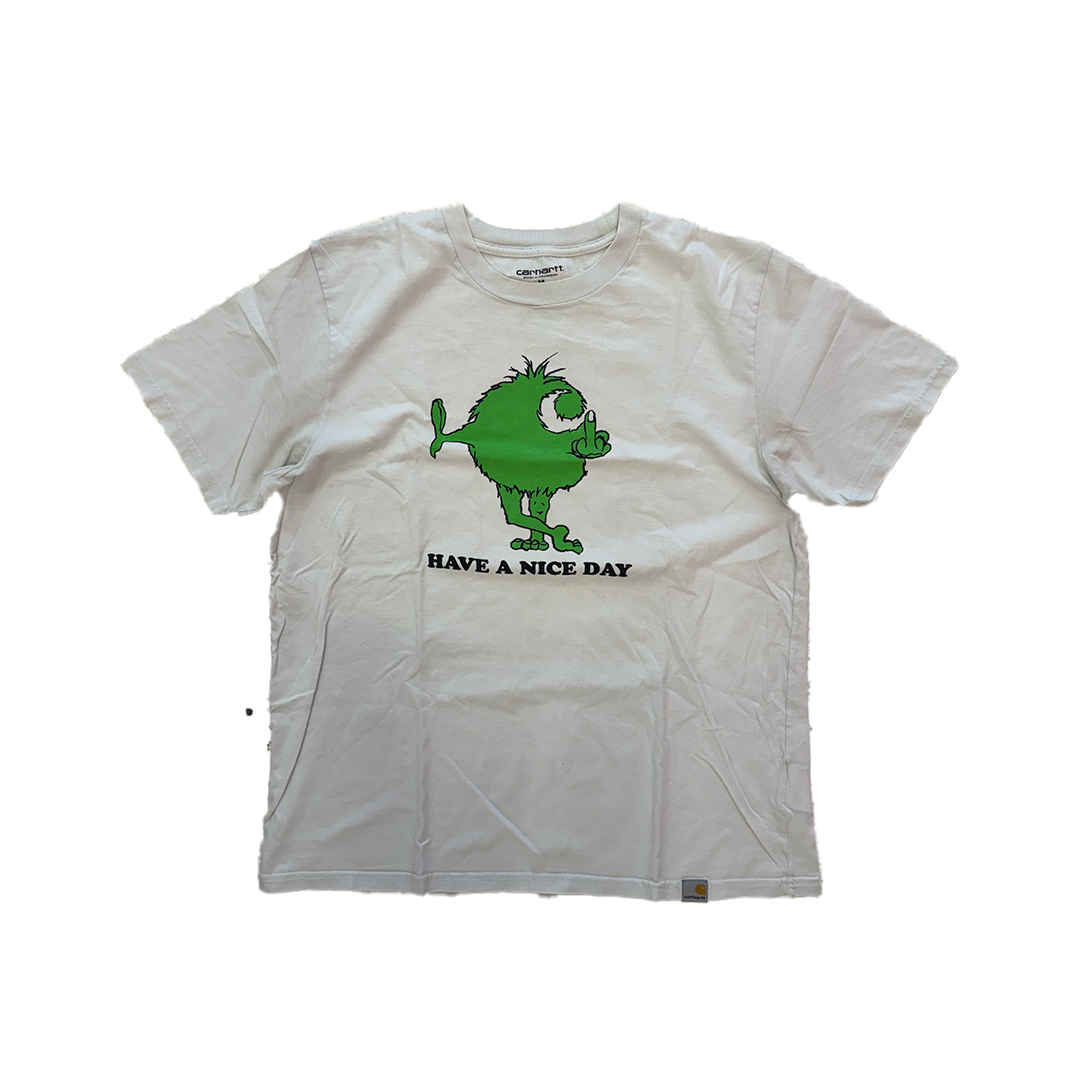 Carhartt Have a Nice Day White Tee (M)