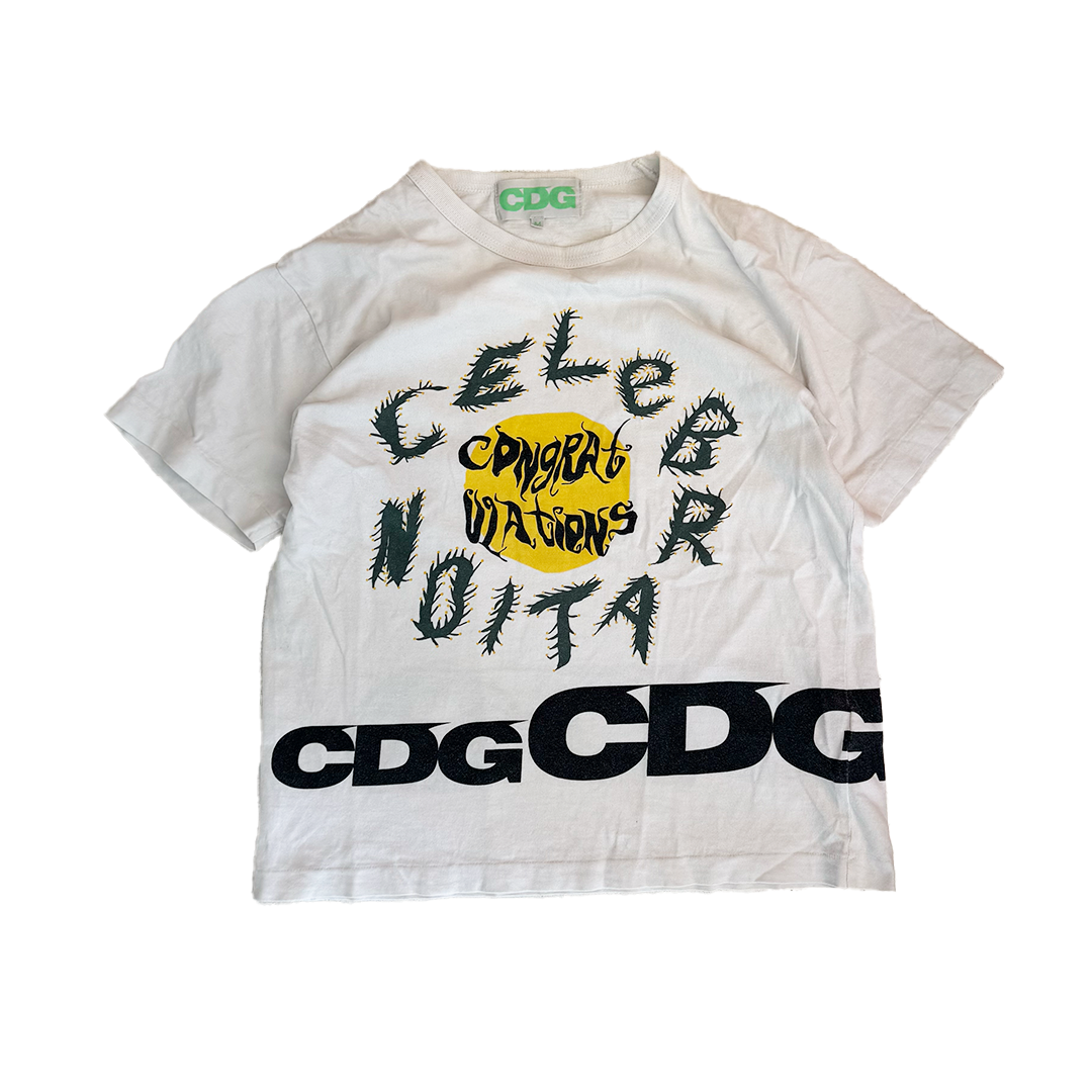CDG x CPFM Celebrations White Tee (M)