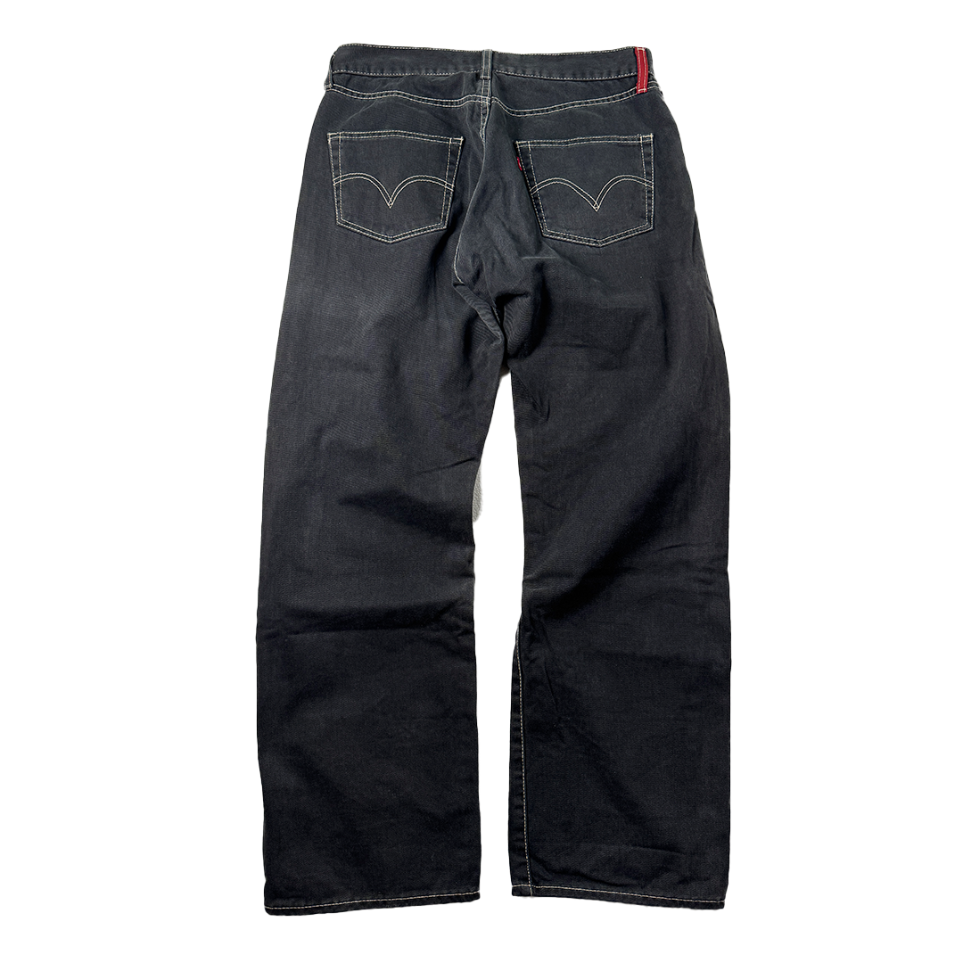 Junya Watanabe x Comme des Garçons x Levi's 2003 Black Denim Pants (M)