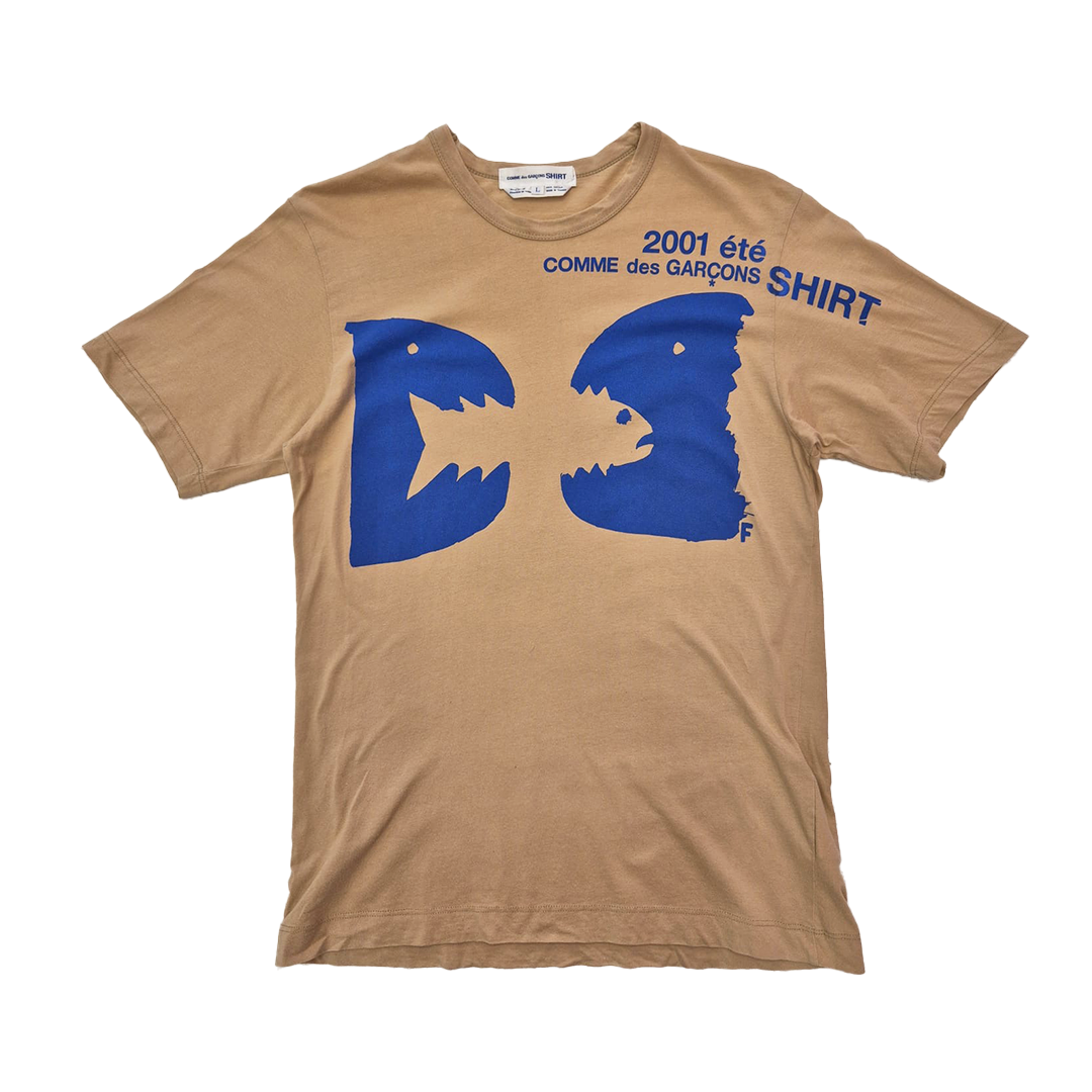 CDG Shirt 2001 Brown Tee (L)