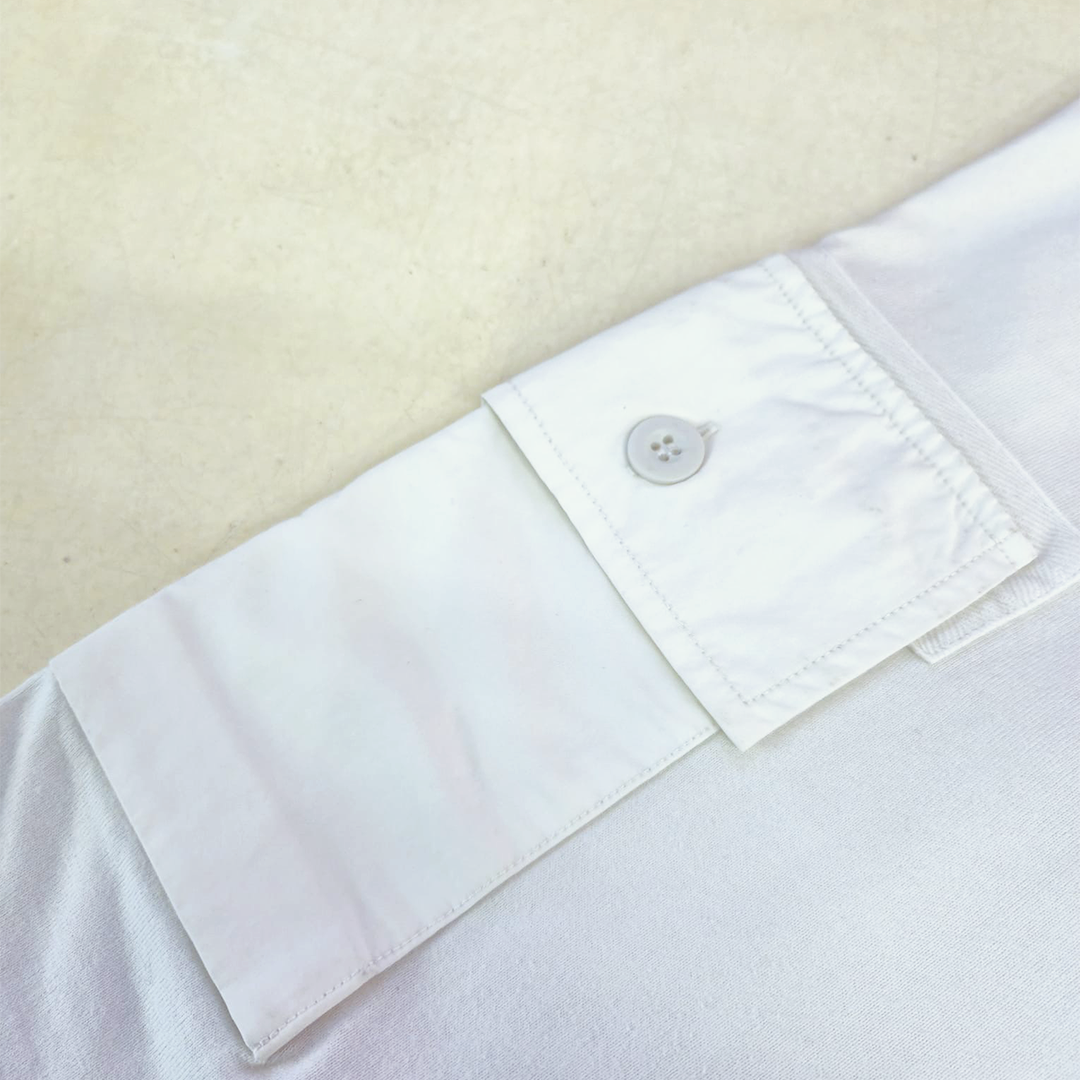 CDG Homme Side Pocket White Tee (S)