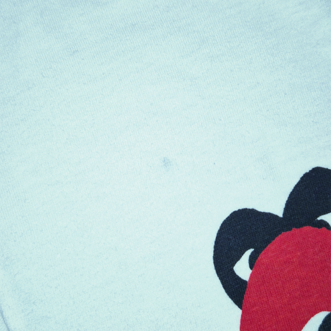 CDG Play Multi Heart White Tee (L)