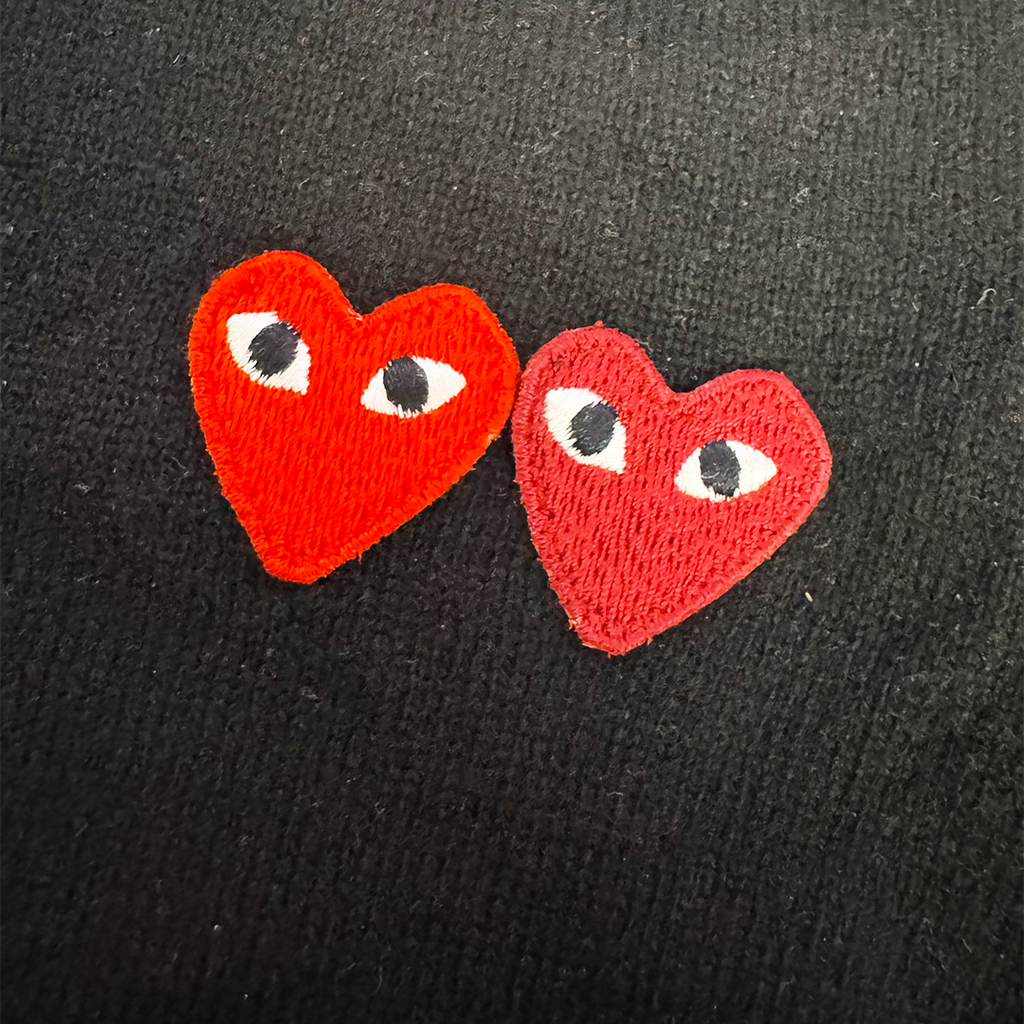 CDG Play Black Womens Cardigan (M)