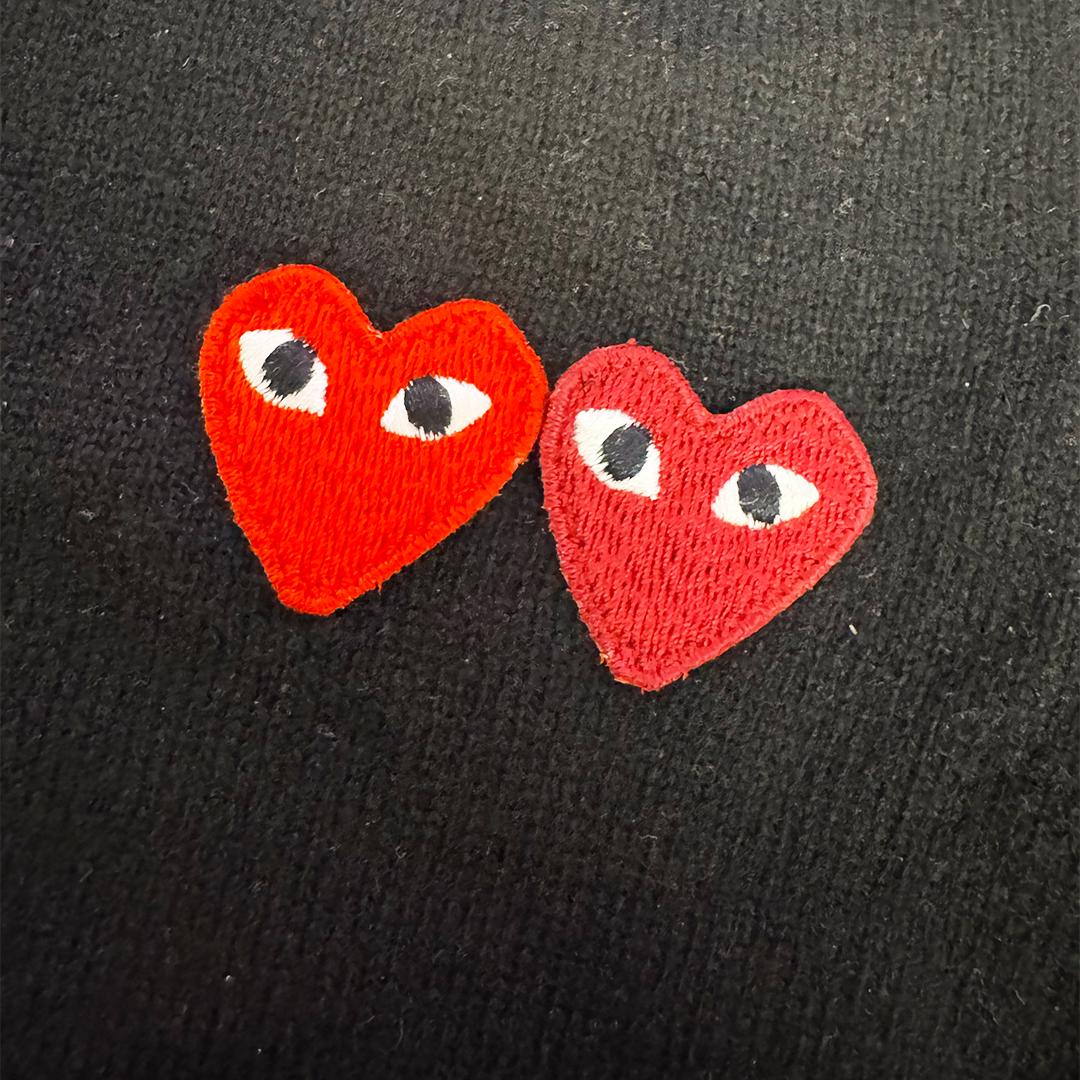 CDG Play Black Womens Cardigan (M)