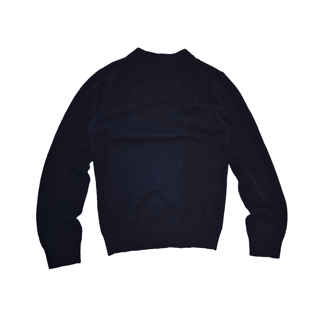 CDG Play Black Cardigan (S)