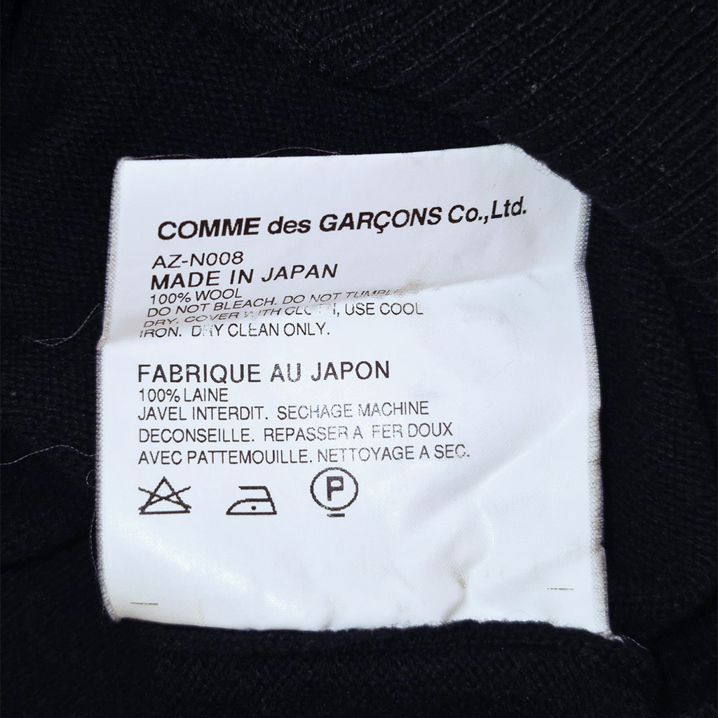 CDG Play Black Cardigan (S)