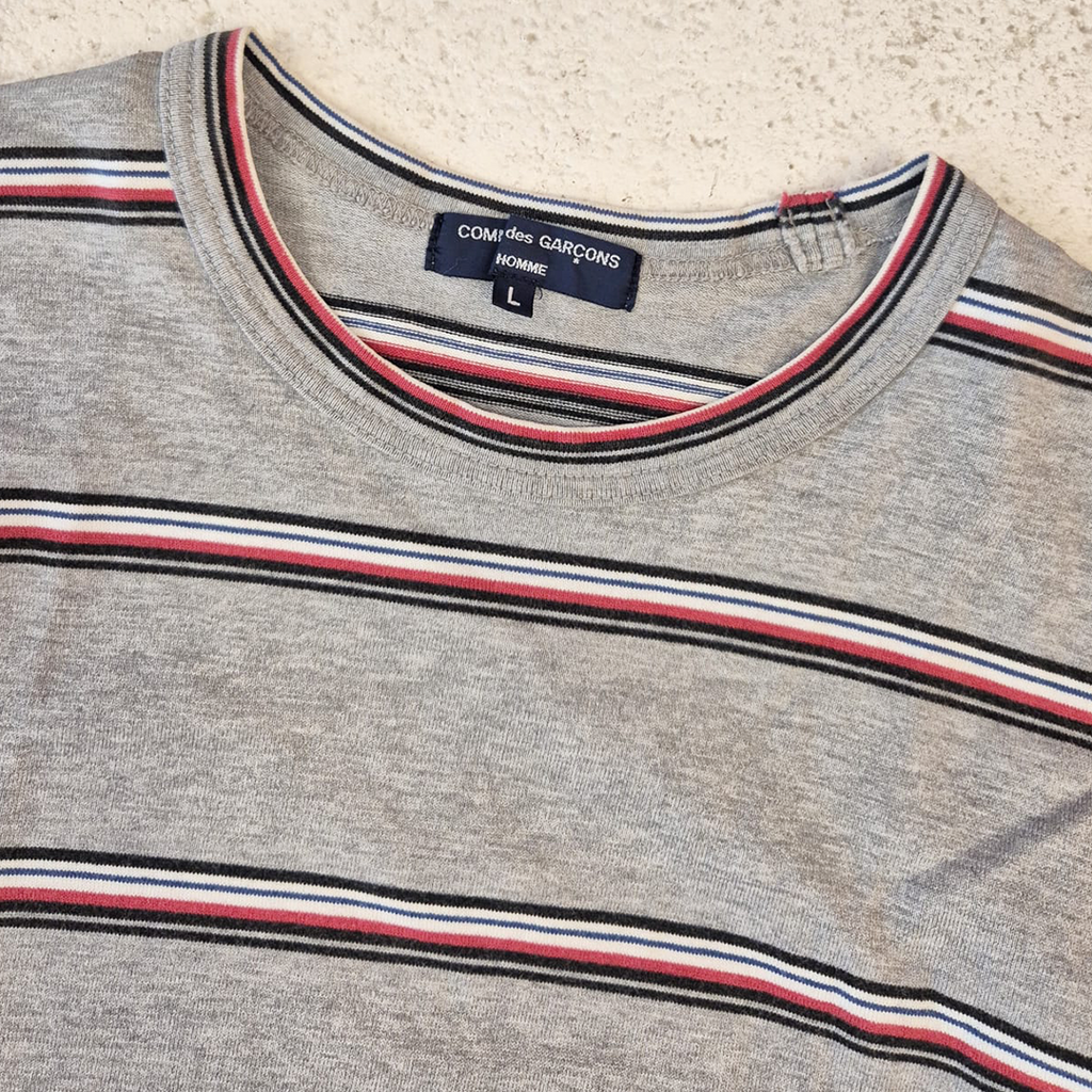 CDG Grey Lined Tee (L)