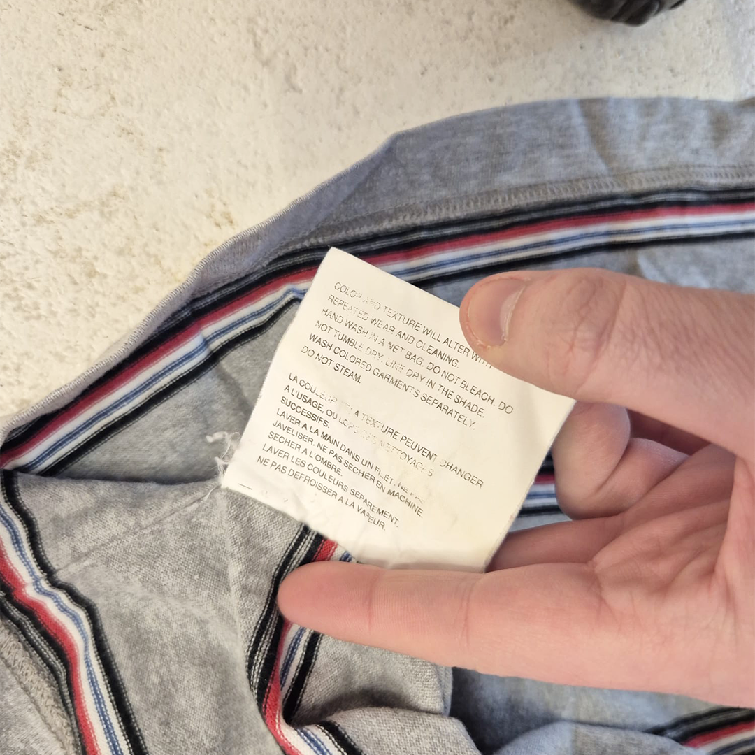CDG Grey Lined Tee (L)
