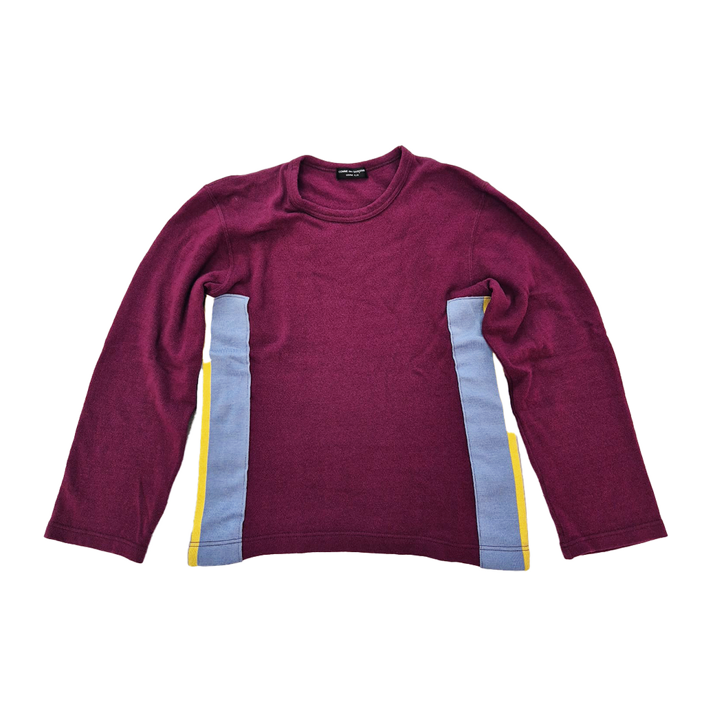 CDG Homme Plus Long Sleeve Burgundy (XS)