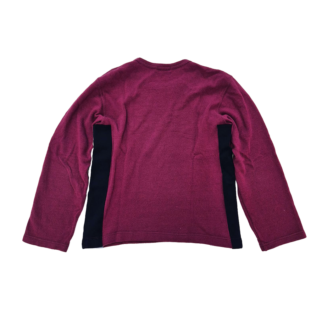 CDG Homme Plus Long Sleeve Burgundy (XS)