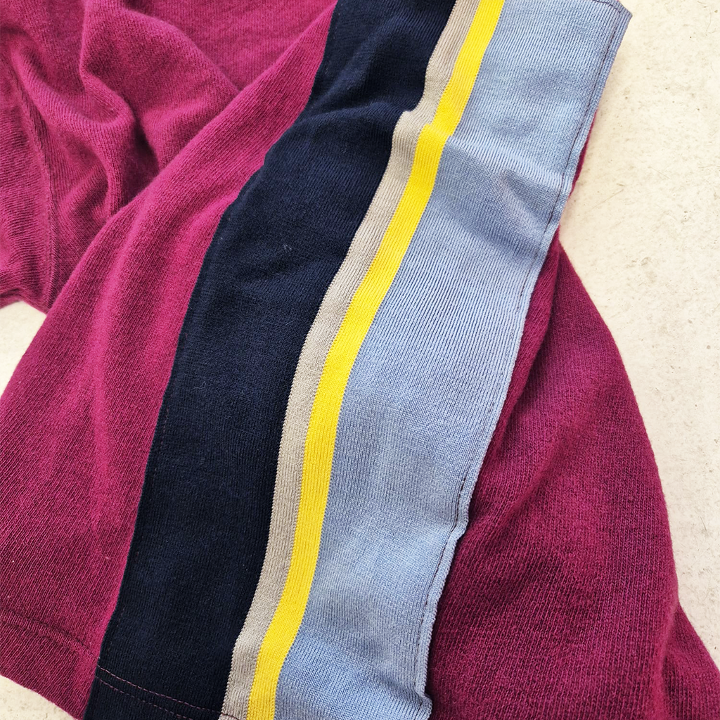 CDG Homme Plus Long Sleeve Burgundy (XS)