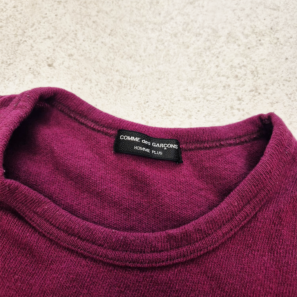 CDG Homme Plus Long Sleeve Burgundy (XS)
