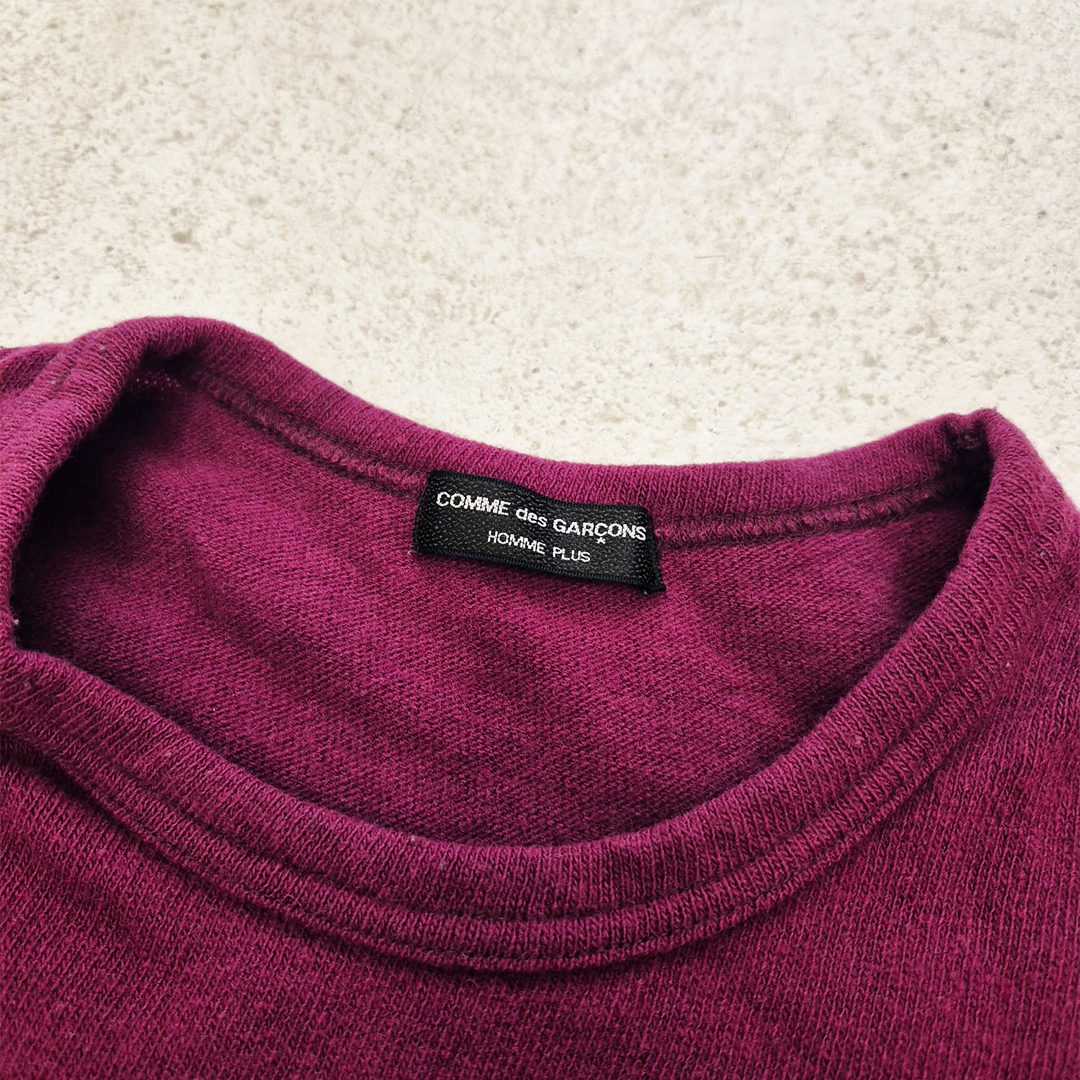 CDG Homme Plus Long Sleeve Burgundy (XS)