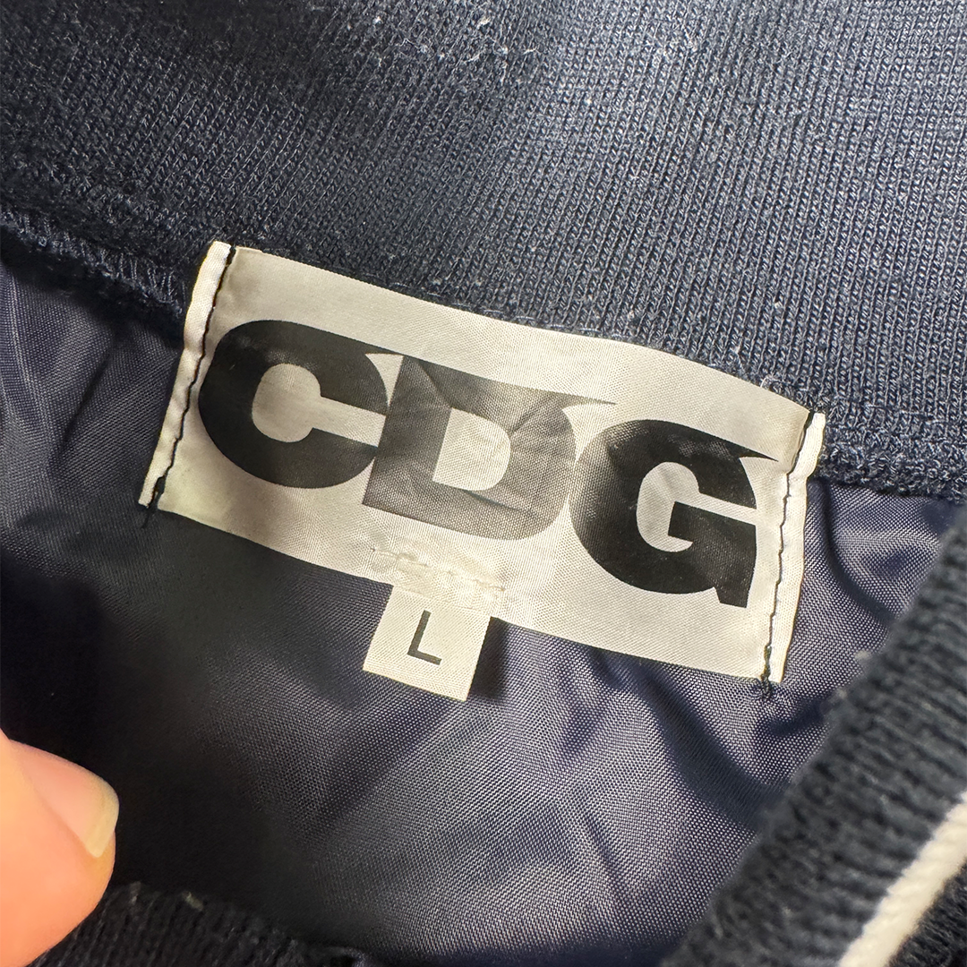CDG Navy Coach Jacket (L)