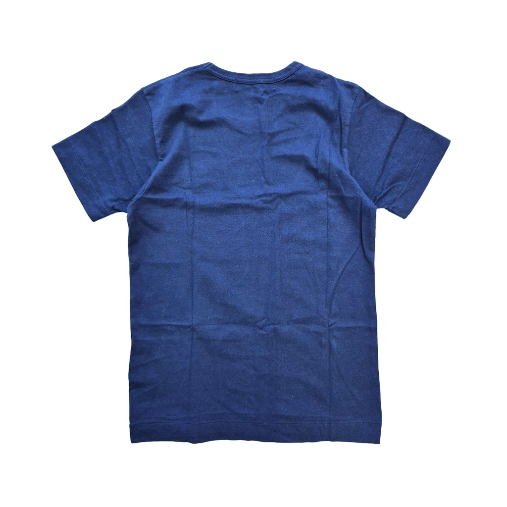 CDG Play 3 Heart Navy Tee (L)