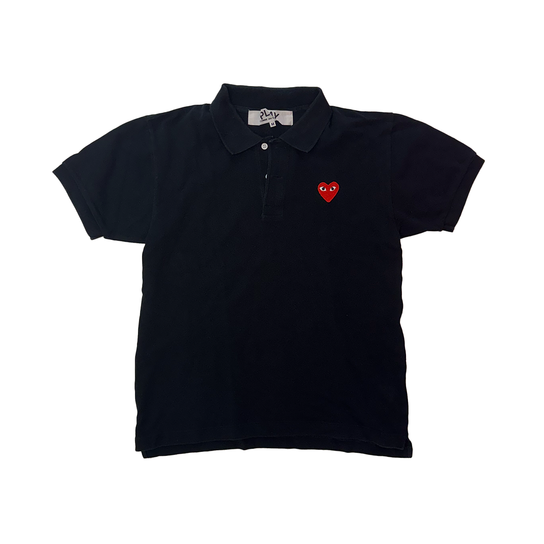 CDG Play Black Polo (M)