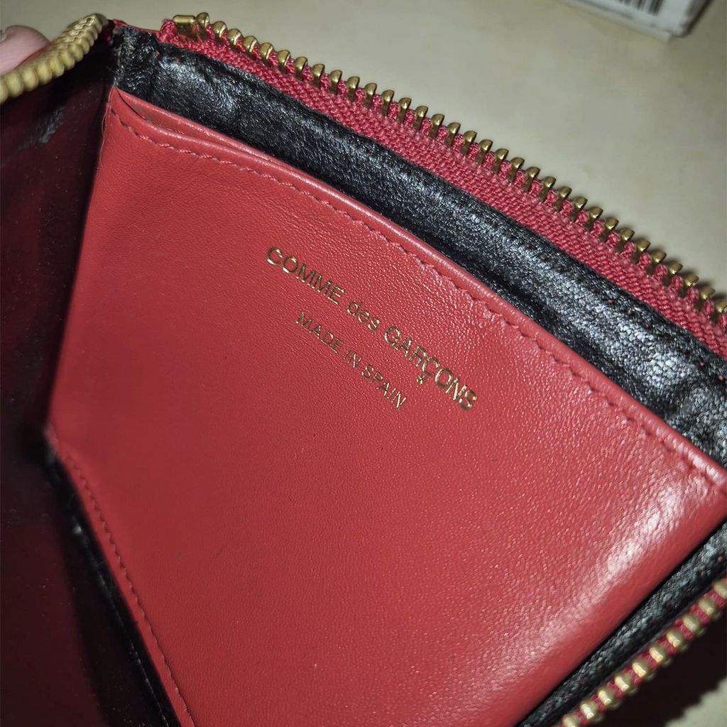 CDG Polka Dot Red Coin Purse