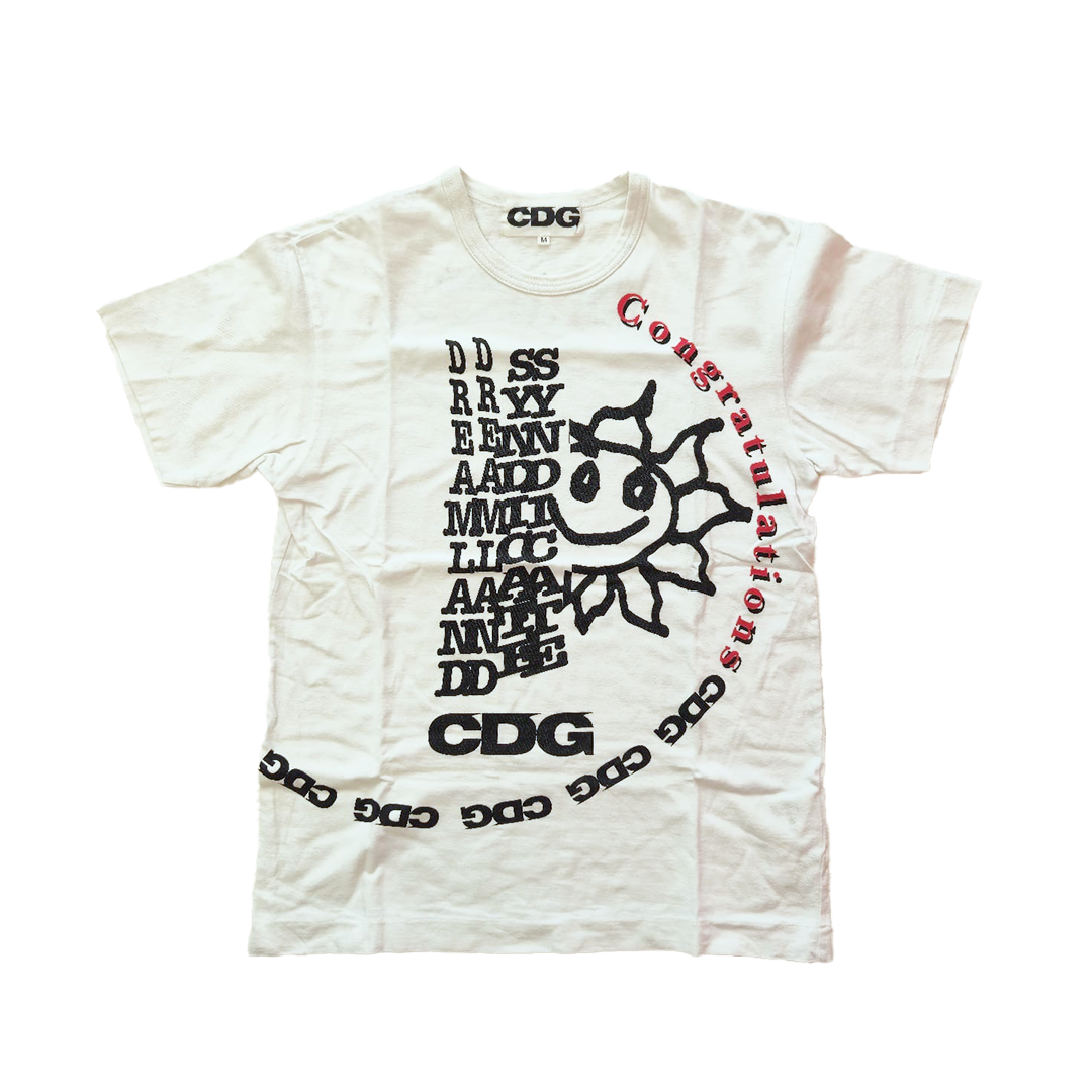 CDG Dreamland Syndicate White Tee (M)