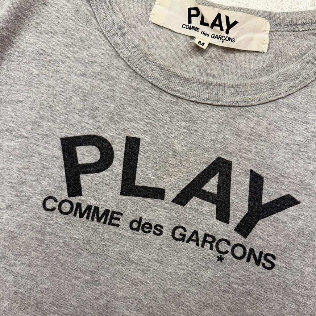 CDG Play Grey Tee (M)