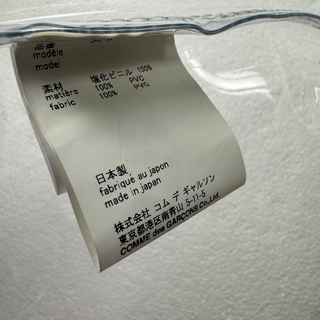 CDG Transparent Tote Bag