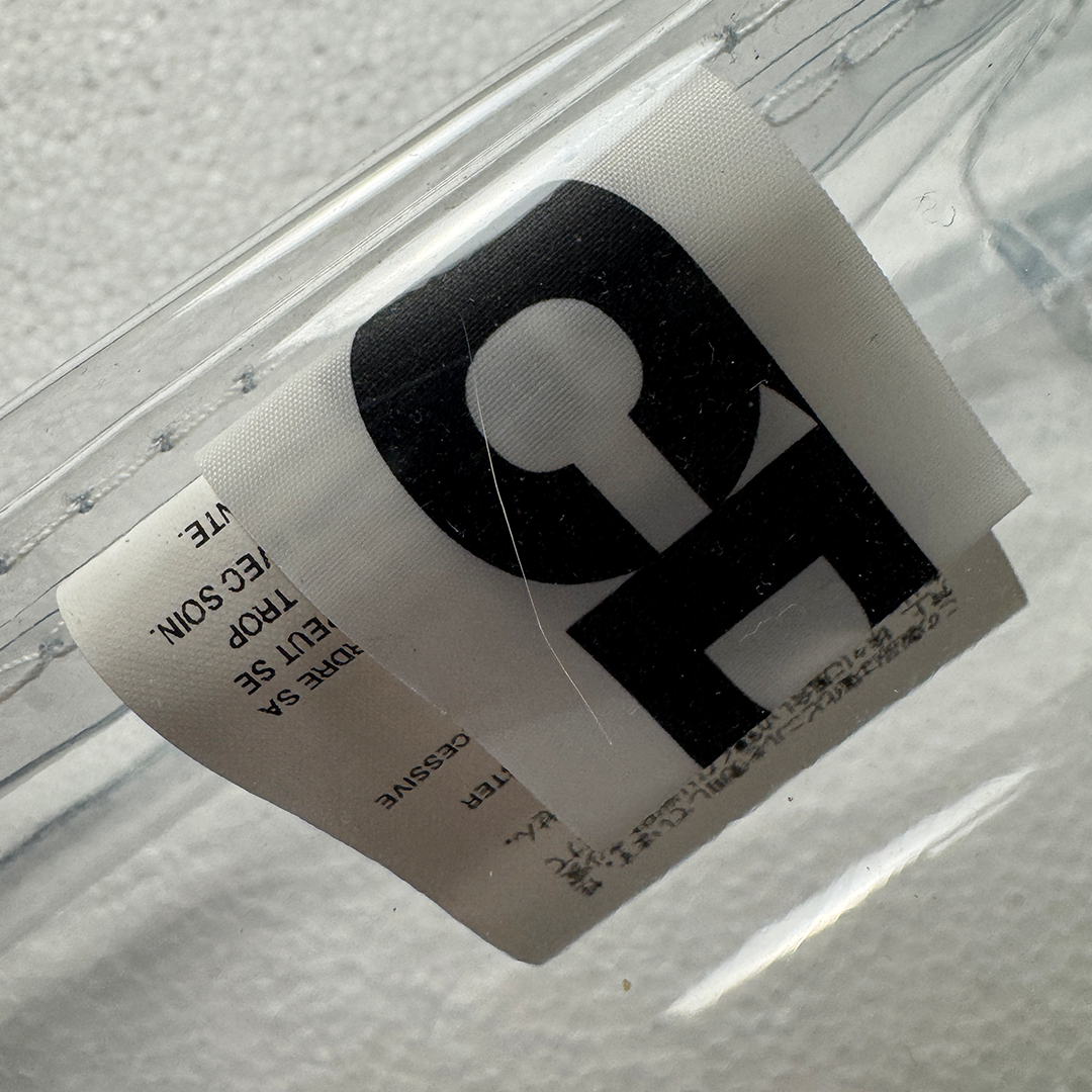 CDG Transparent Tote Bag