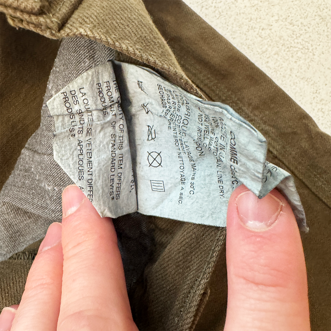 Junya Watanabe x Levi's 503 Olive Pants (S)