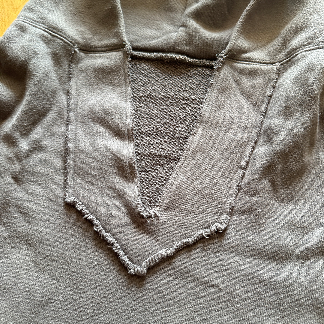 Cityshop Distressed Grey Hoodie (One Size)