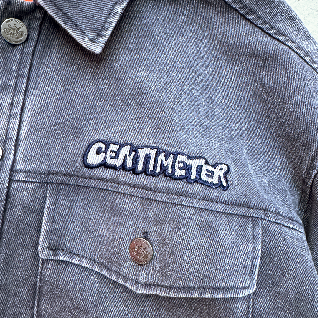 Centimeter Dog Patch S/S Denim Shirt (M)