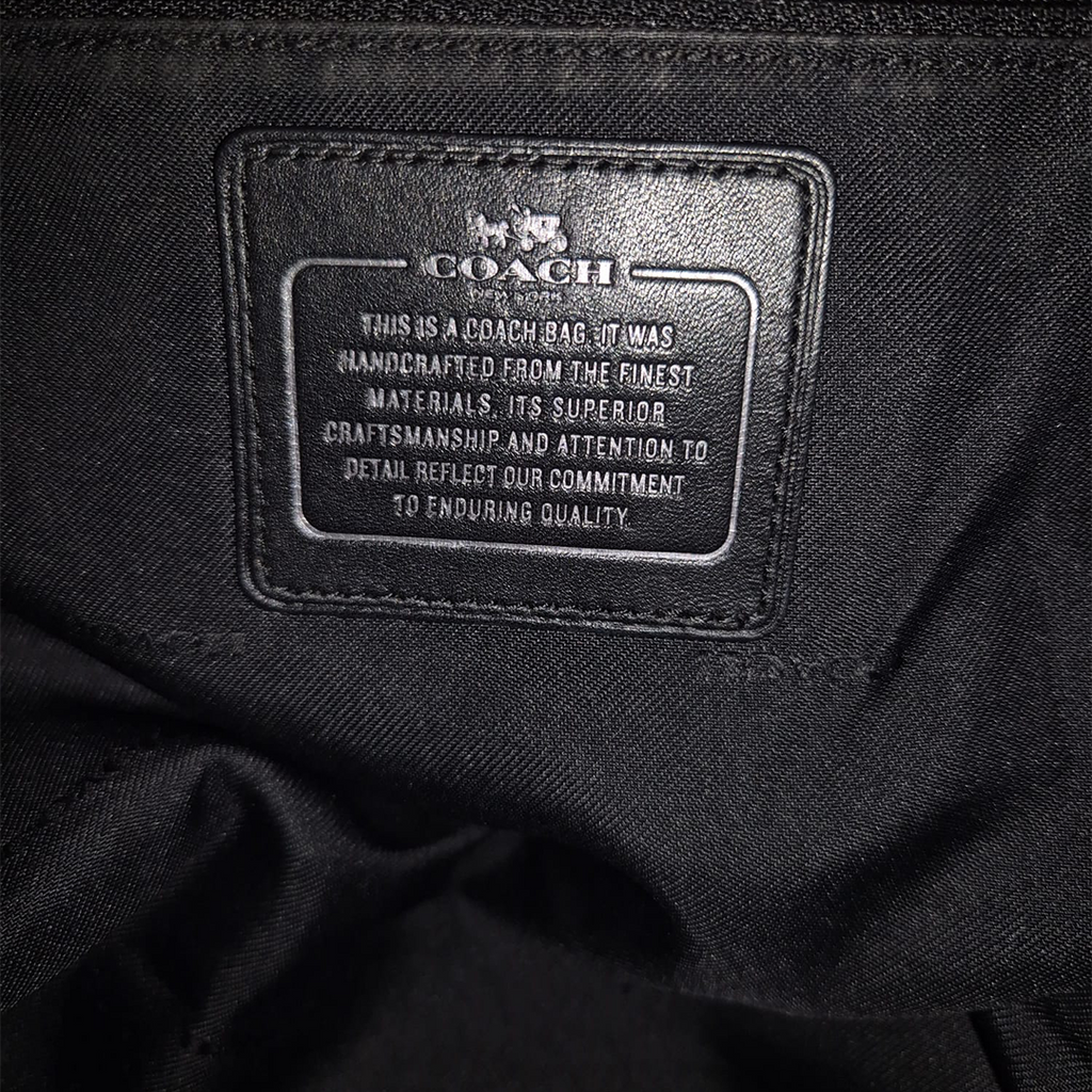 COACH Brown Leather Backpack