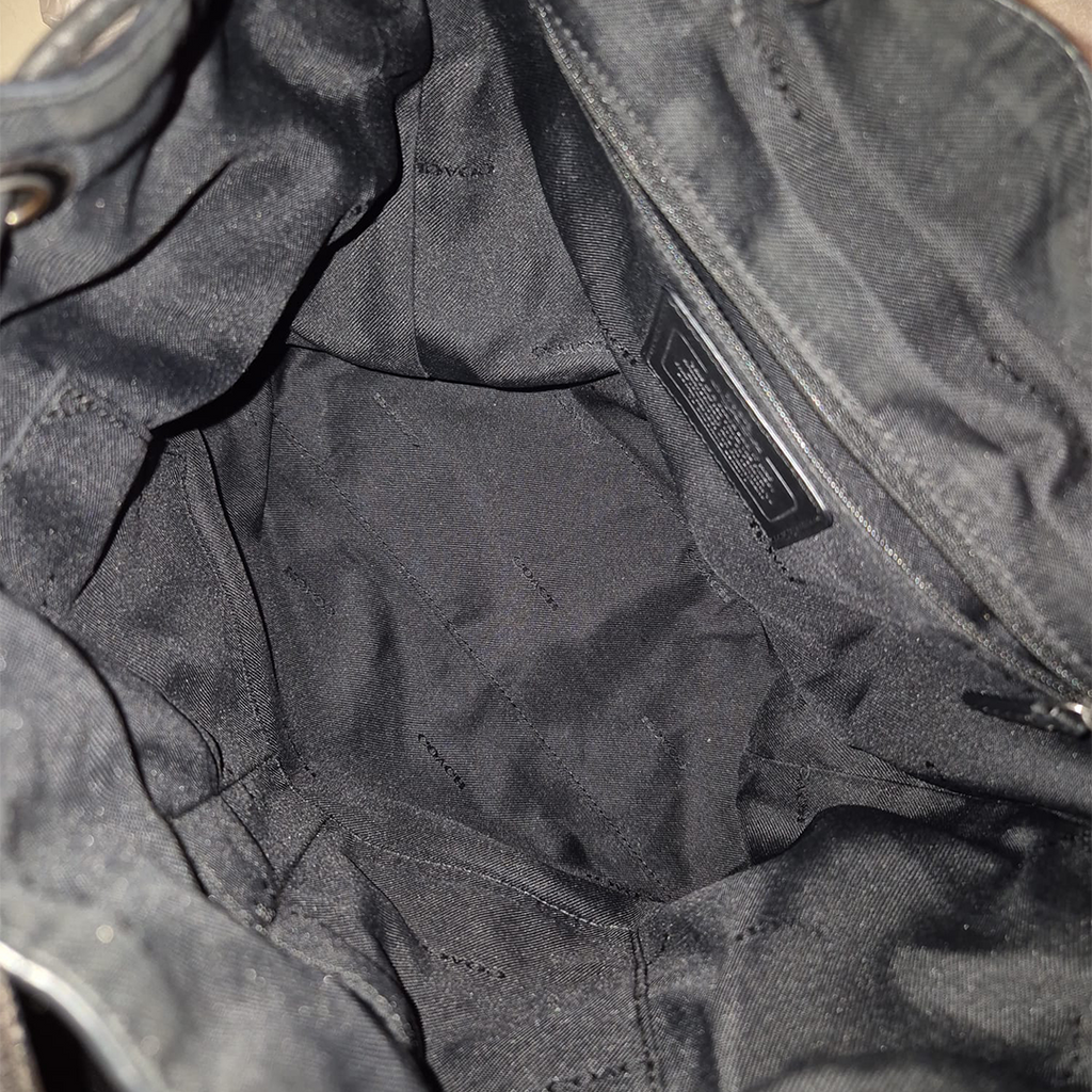 COACH Brown Leather Backpack