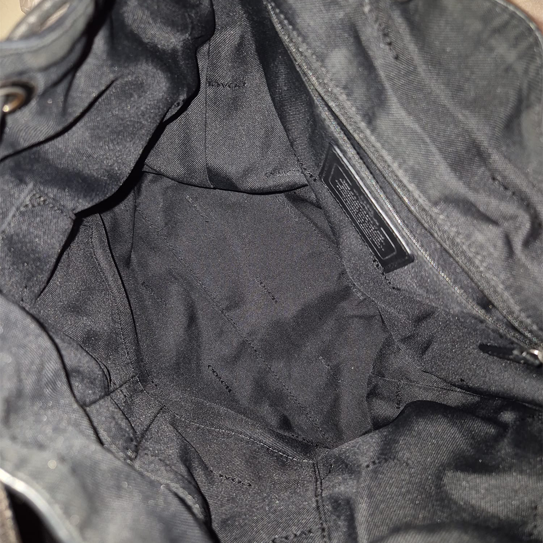 COACH Brown Leather Backpack