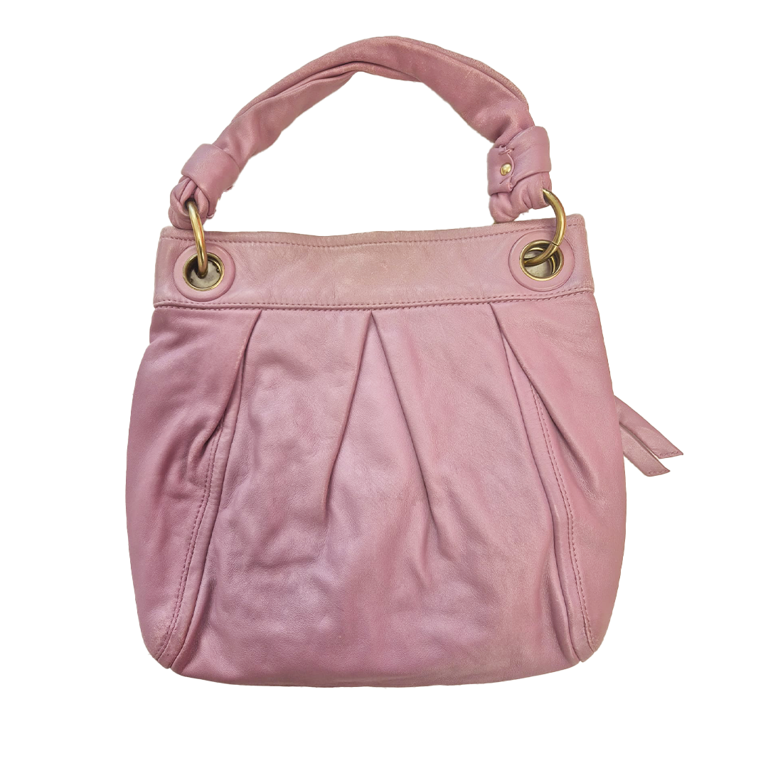 Coach Pink Leather Handbag