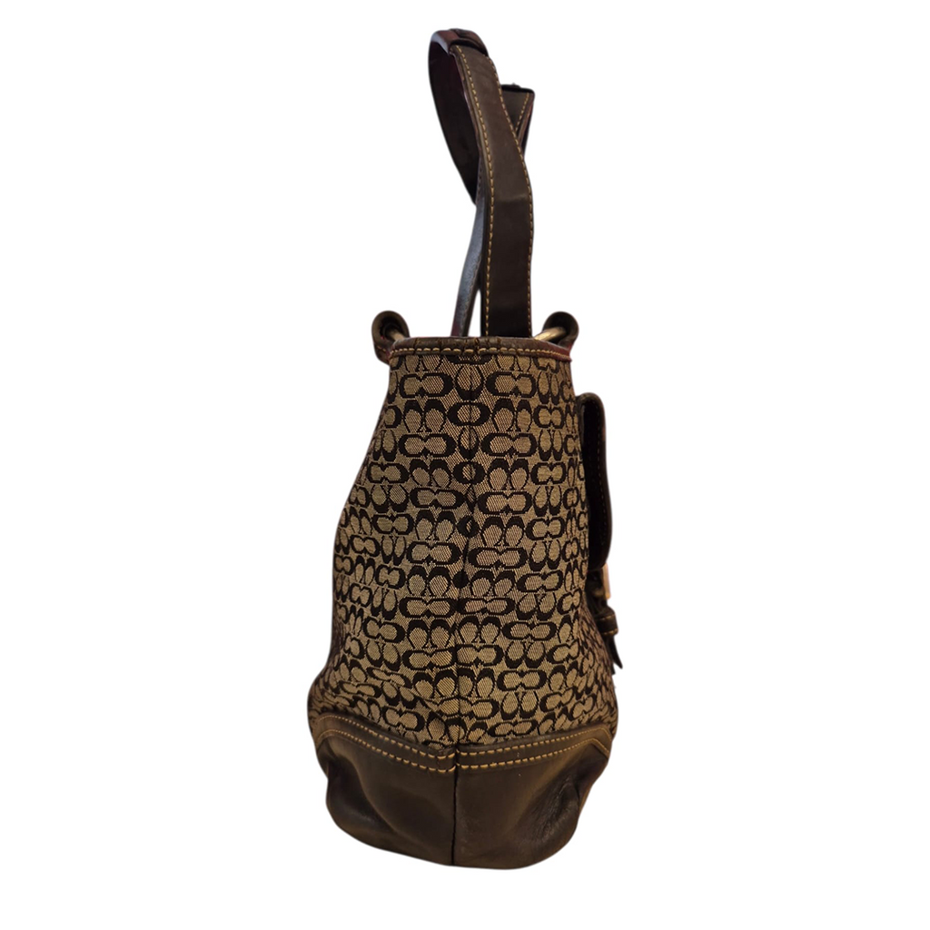 Coach Soho Signature Flap Bag
