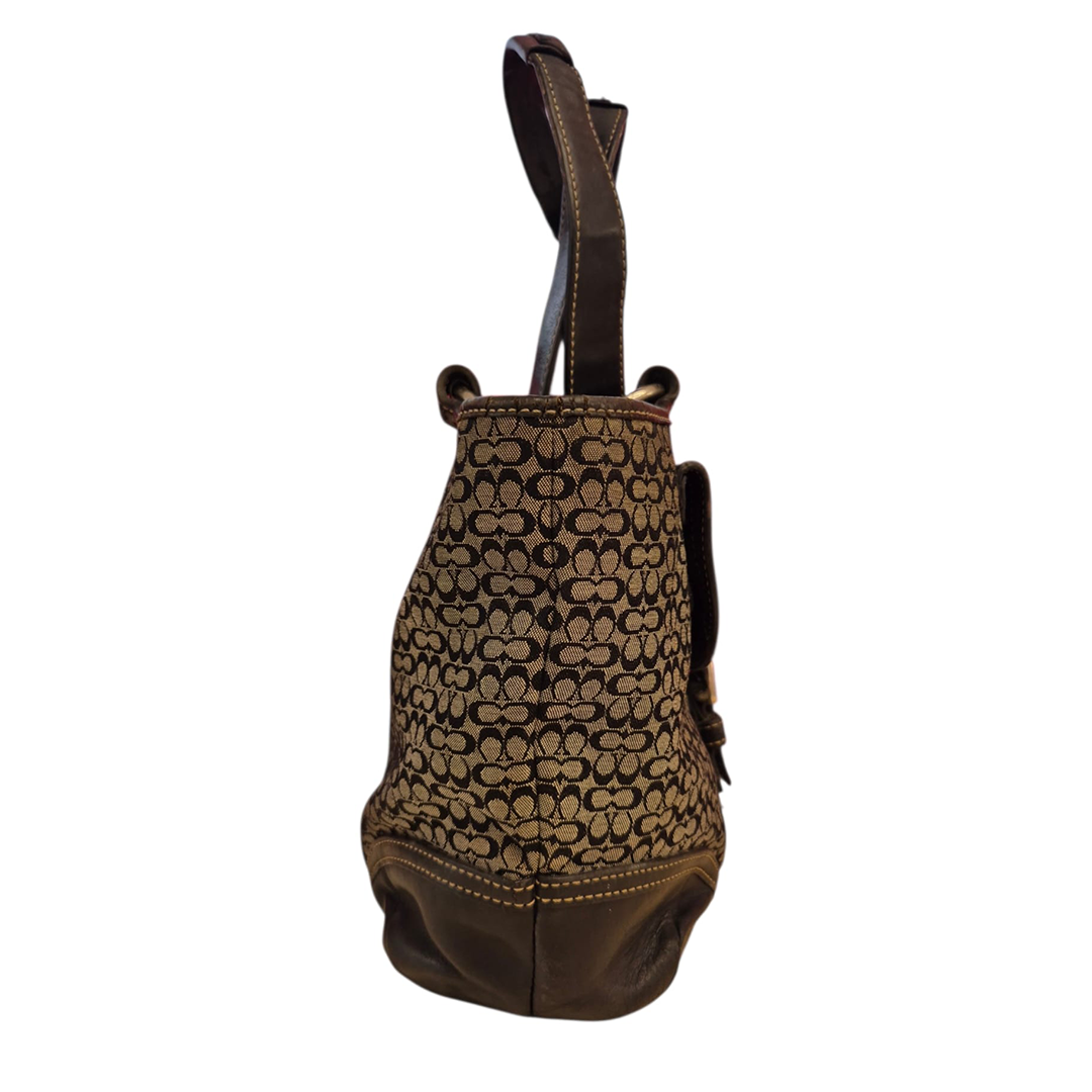 Coach Soho Signature Flap Bag