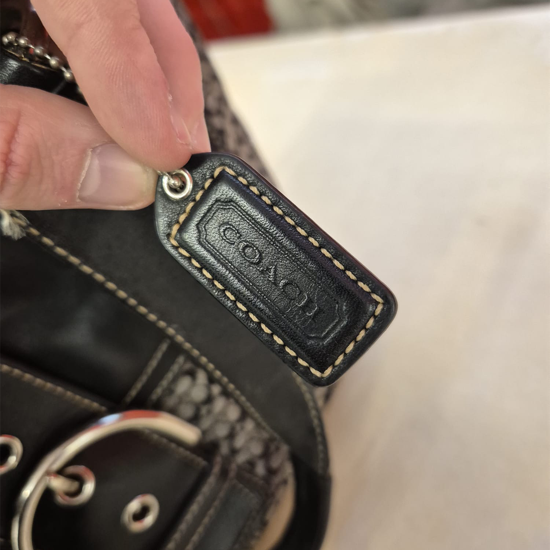 Coach Soho Signature Flap Bag