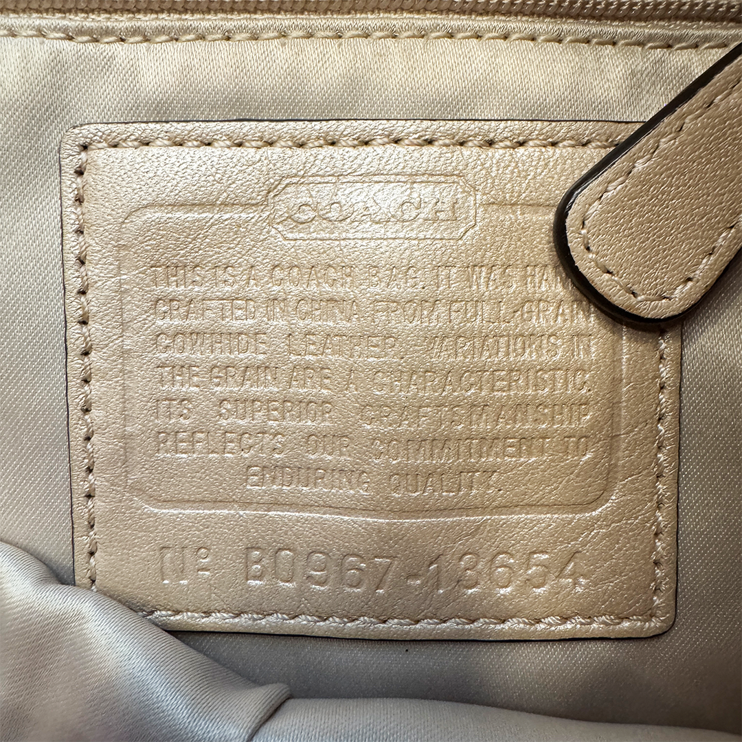 Coach Alice Leather Hobo Bag
