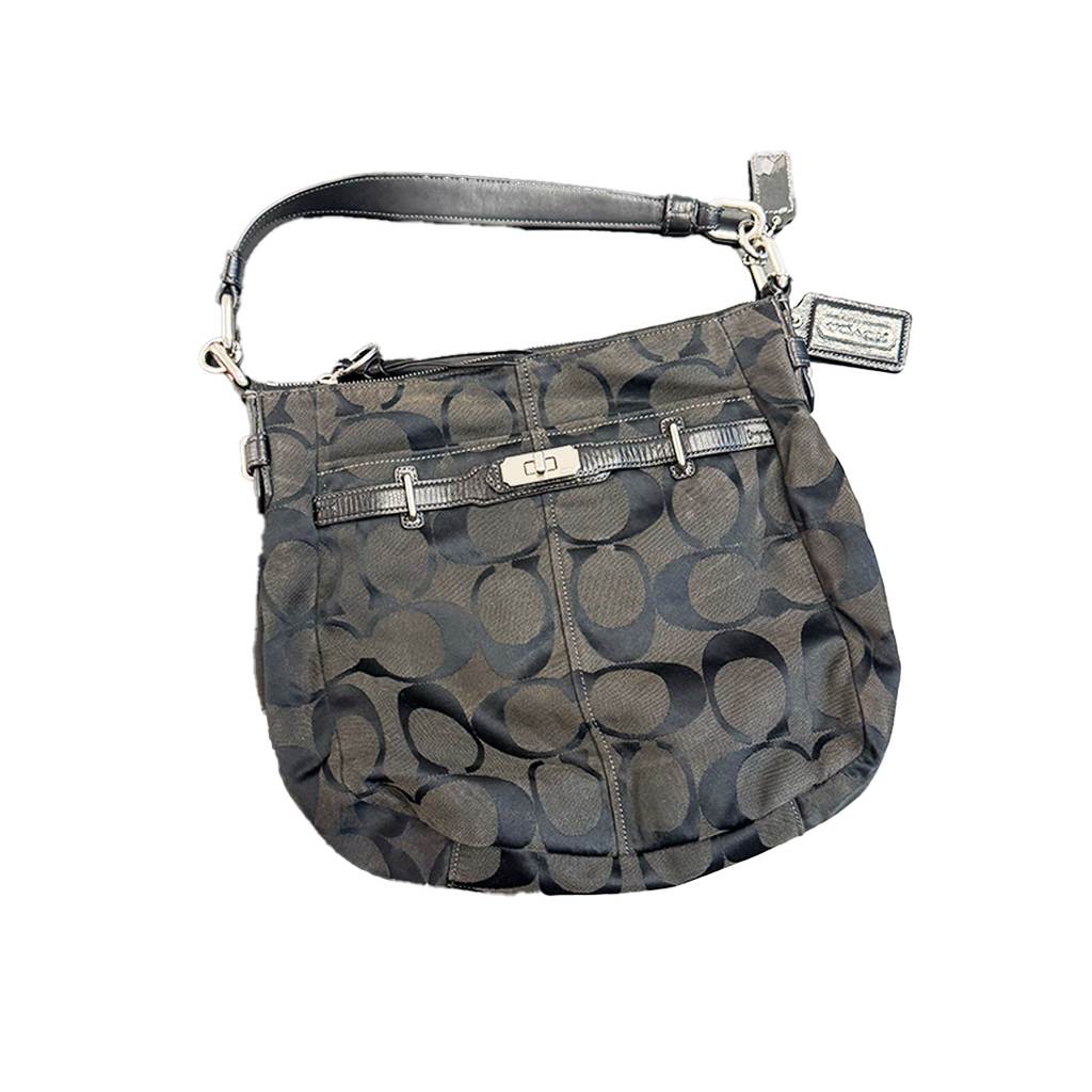 Coach Shoulder Black Bag
